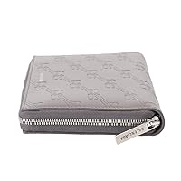 ☆極美品 現行モデル☆バレンシアガ 長財布 エンボス モノグラム 総柄 レザー BALENCIAGA バレンシアガ モナコ ブランドオフ レザー 二つ折り